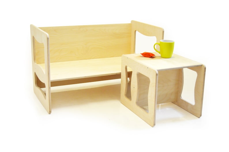 Table/chaise Montessori, table pour enfants, chaise pour enfants, table/chaise multifonctionnelle, meubles Montessori, chaises pour tout-petits, chaise pour tout-petits image 8