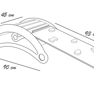 Rocker, Climbing arch, Climbing triangle, Kletterdreieck, Kletterbogen, Baby gym, Pickler triangle, Foldable triangle, image 9
