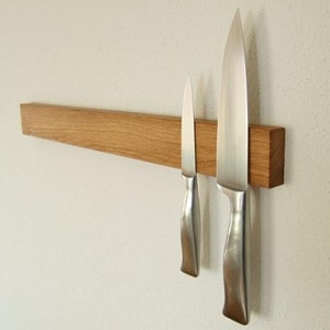 Magnetic knife rack knife holder CULTRO made of solid oak image 7