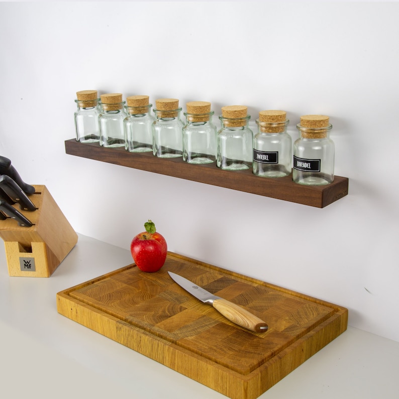 Spice rack Spico made of oak suitable for Ankerkraut image 3