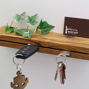 Key strip in rustic oak / wild oak