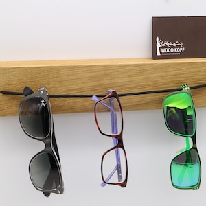 Glasses storage SPECULA, glasses holder, sunglasses holder made of oak