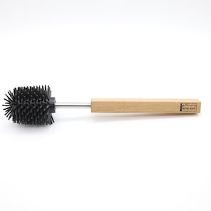 Porte-brosse de toilette LARA en bois, chêne massif image 3