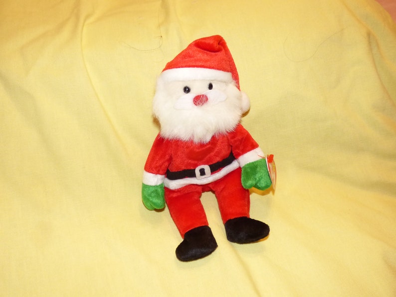santa beanie baby