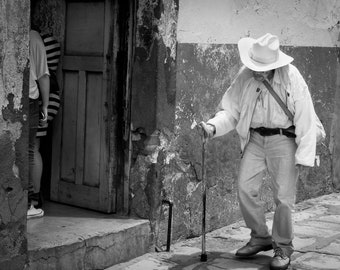 San Miguel de Allende, México - :Viejo con caña"
