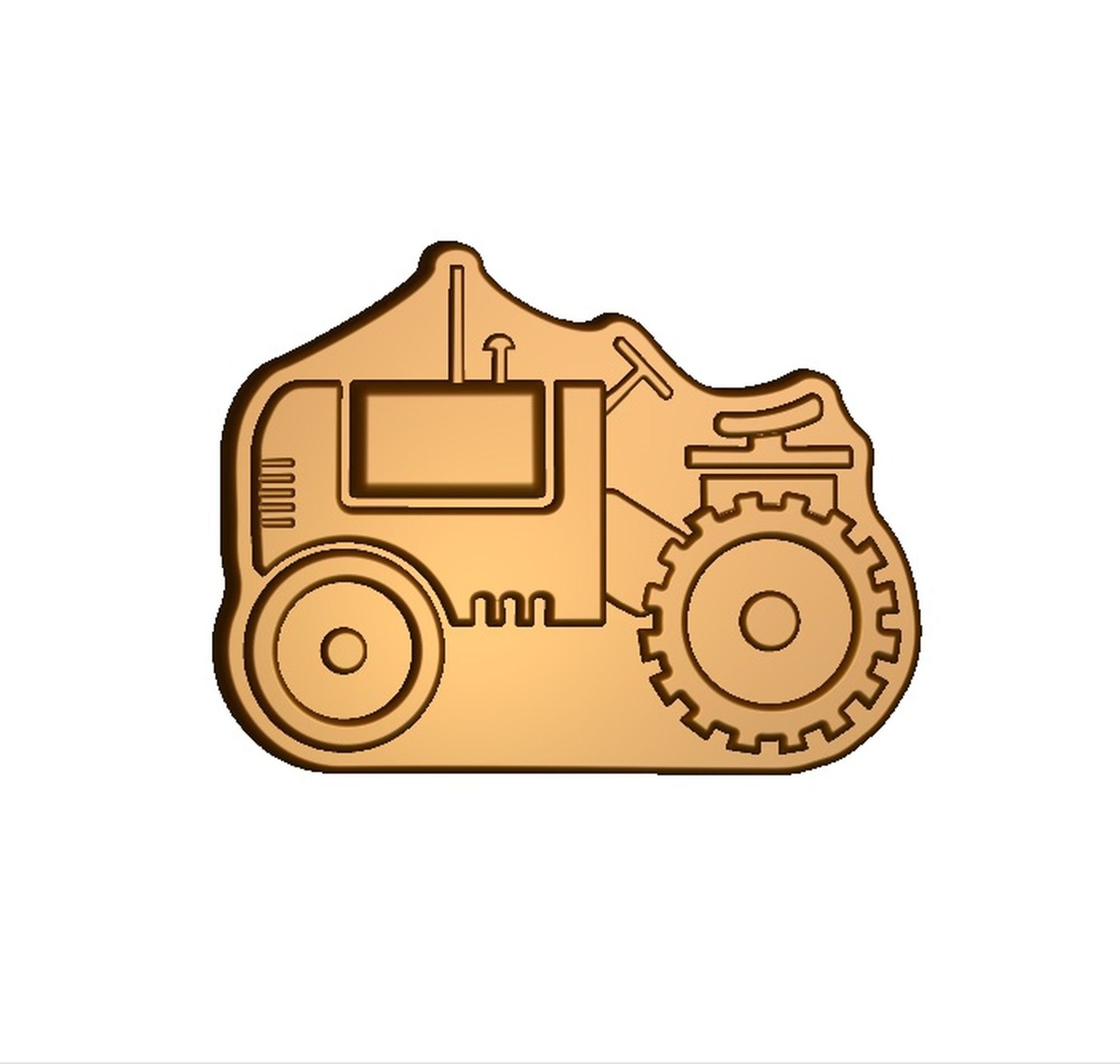 Tractor STL File for 3D printers and CNC router Transport Stl Etsy