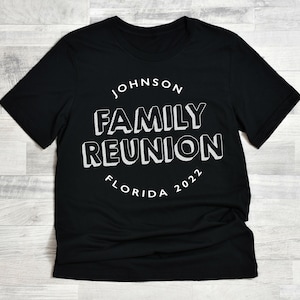 Family Reunion Shirt, Reunion Family Name Shirts, Shirts for Family ...