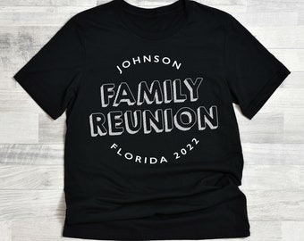 Family Reunion Shirt, Reunion Family Name Shirts, Shirts for Family, Personalized, Bulk Order, All sizes, Family Vacation Shirts