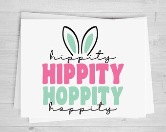 Hippity Hoppity, DTF Transfer Sheet, Any Size, Heat Transfer, Ready to Press, Ready to Apply, Direct to Film
