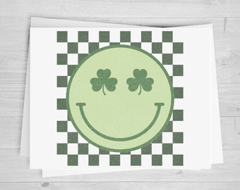 Retro St. Patricks Day, DTF Transfer Sheet, St. Patricks Day, Any Size, Heat Transfer, Ready to Press, Ready To Apply