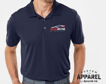 Custom Logo Polo Shirt, Custom Apparel for Business or Event, Athletic Performance Polo, Custom Design, Design Proof Prior to Printing