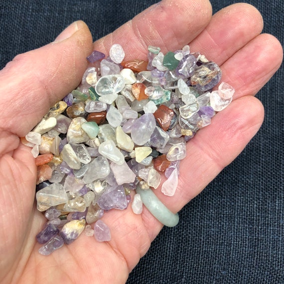 Crystal Confetti Tiny Mixed Crystal Tumbled Stones for Crafts or Witch  Potions. Witchcraft Supplies. Healing Stones Gift for Teenagers. 