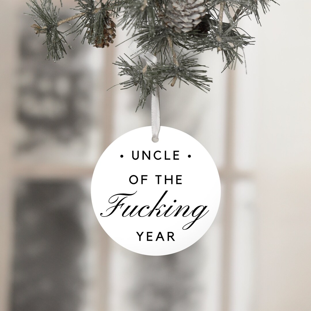 Uncle Ornament, Christmas Ornament for Uncle, Uncle Christmas Gift ...