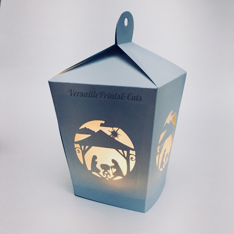 Download Lamp Template Christmas Ornament Lamp Svg 3d Lantern Svg 3d Lantern Lantern Template Shadow Box Template Bamboo Lantern Home Decor Kids Crafts Craft Supplies Tools