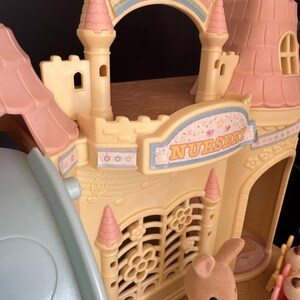 Set de guardería infantil Castillo de Sylvanian Families Incompleto (H25) imagen 4