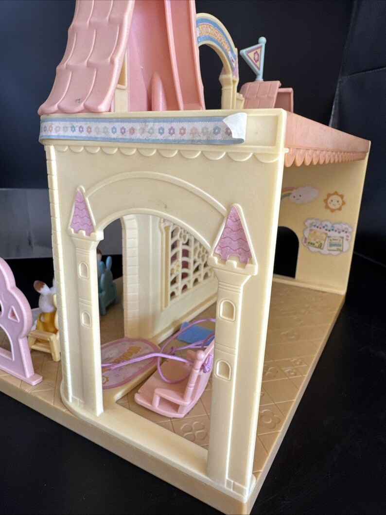 Set de guardería infantil Castillo de Sylvanian Families Incompleto (H25) imagen 7