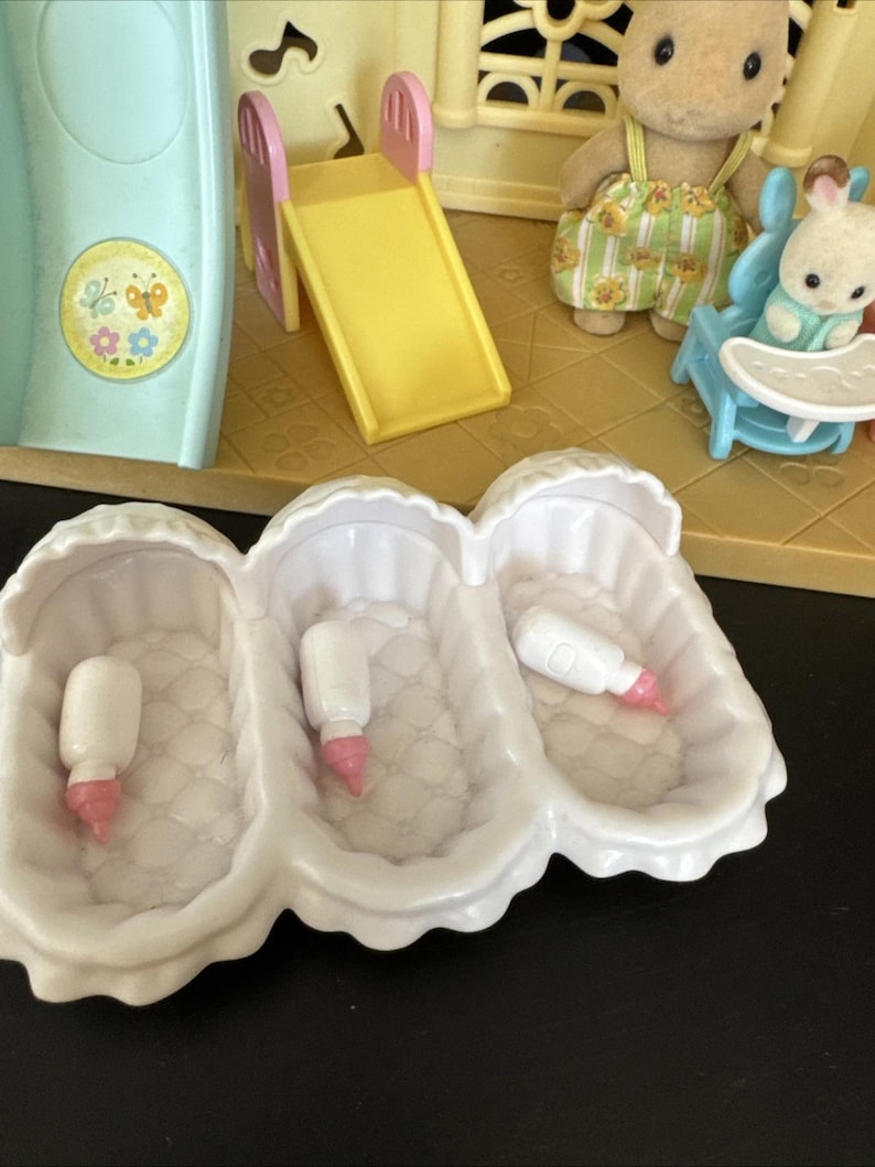 Set de guardería infantil Castillo de Sylvanian Families Incompleto (H25) imagen 3