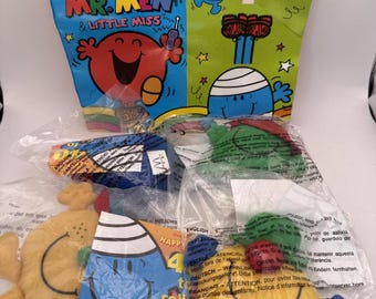 Juguetes de la Cajita Feliz de McDonald's 1999 Mr Men y Little Miss
