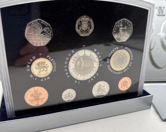 2000 Royal Mint United Kingdom Proof Set Excellent Condition