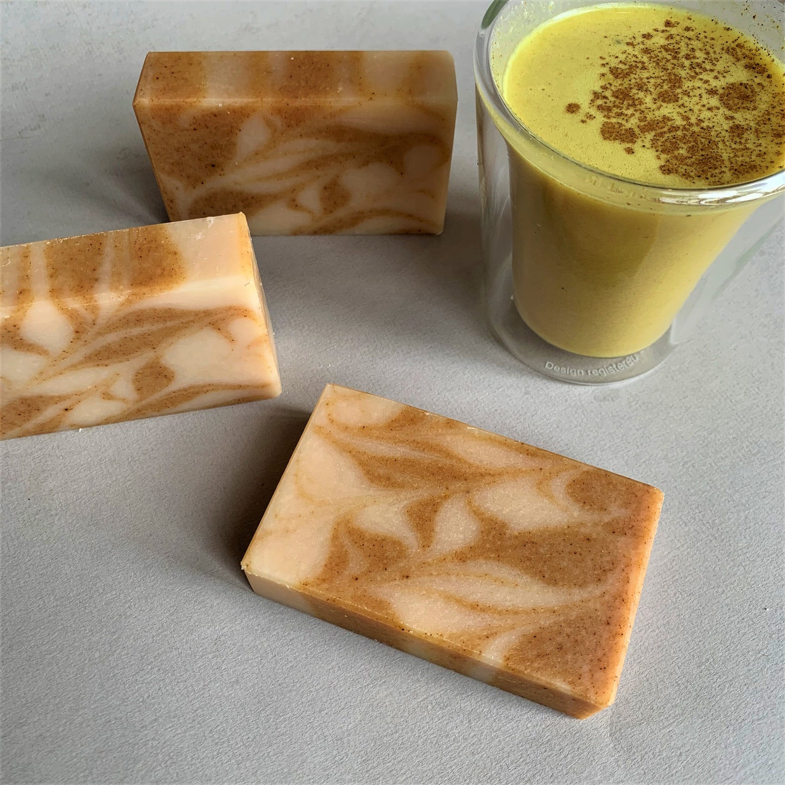 Turmeric Latte Soap Coconut milk soap Handmade natural soap Etsy