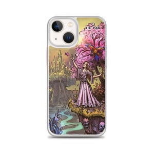 The Goddess Persephone The Fool Tarot Card iPhone Case 15 Pro Max Plus 14 13 Mini 12 11 X XR XS 8 SE Witch Phone Case Witchcraft Phone Gift
