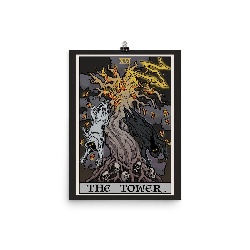 Tödliche Tarot Legenden Vinyl Aufkleber Set