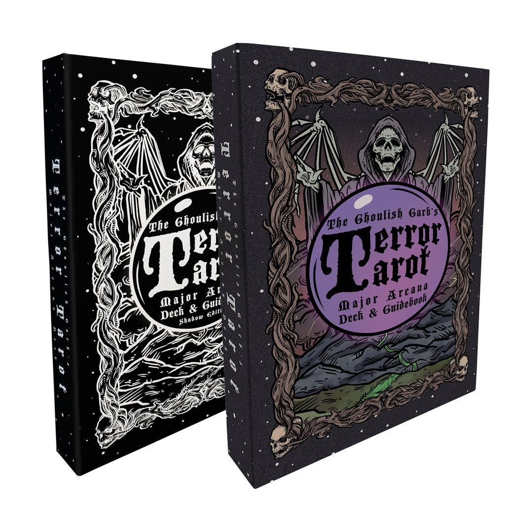 Terror Tarot Deck Collection Pack Original and Shadow Edition 