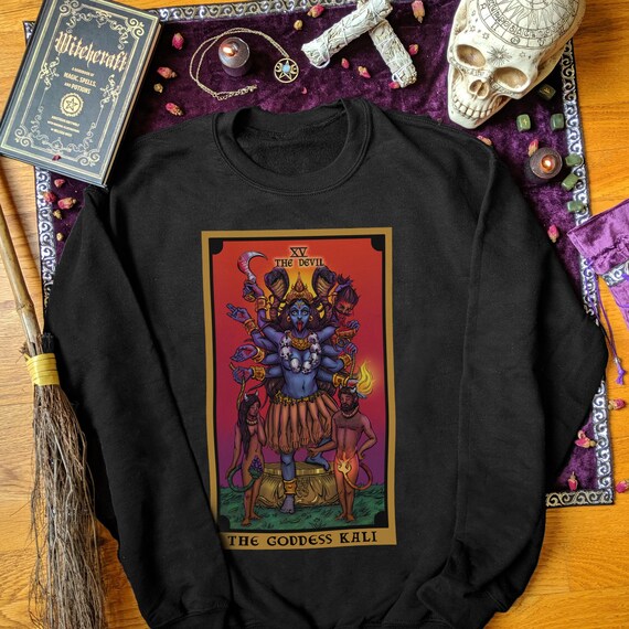 Senado Alfombra literalmente La Diosa Kali El Diablo Tarot Carta Sudadera Bruja Suéter - Etsy España Senado Alfombra literalmente La Diosa Kali El Diablo Tarot Carta Sudadera Bruja Suéter - Etsy España