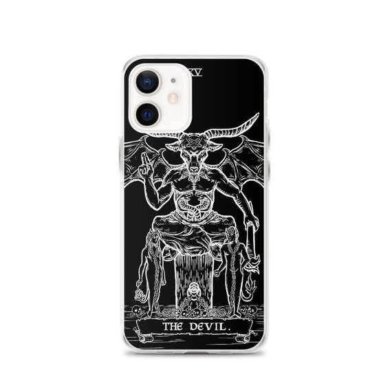 The Devil Tarot Card iPhone Case 15 Pro Max Plus 14 13 Mini 12 11