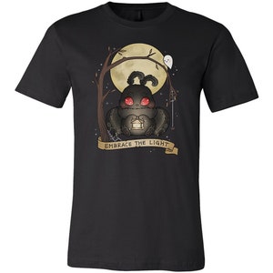 Embrace The Light Baby Mothman Spooky Cute Tee Shirt