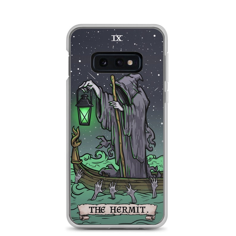 The Hermit Tarot Card Phone Case Samsung Galaxy S24 Plus Ultra S23 S22 S21 S20 FE S10 S10S10e Gothic Phone Case Spooky Phone Case Halloween image 8