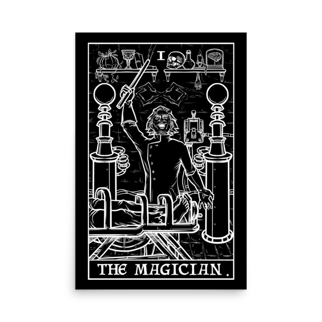 The Magician Tarot Card handmade Metaphysical jewelry charm gifts…