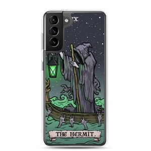 The Hermit Tarot Card Phone Case Samsung Galaxy S24 Plus Ultra S23 S22 S21 S20 FE S10 S10S10e Gothic Phone Case Spooky Phone Case Halloween image 5