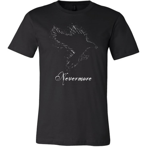 Halloween Gift Edgar Allan Poe Shirt- Nevermore Halloween Gift Edgar Allan Poe Shirt- Nevermore