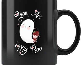 You Are My Boo Coffee Mug Cute Halloween Mug Anniversary Coffee Mugs Spooky Mug Girlfriend Coffee Mug Cute Gifts for Boyfriend Gift for Him
