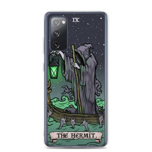 The Hermit Tarot Card Phone Case Samsung Galaxy S24 Plus Ultra S23 S22 S21 S20 FE S10 S10S10e Gothic Phone Case Spooky Phone Case Halloween image 3