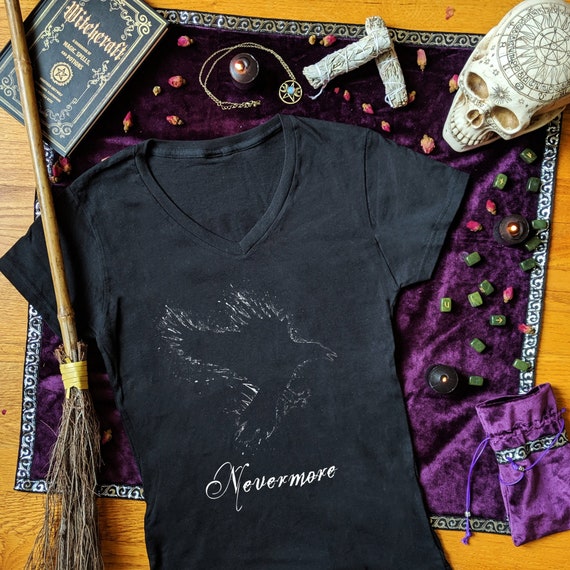 Halloween Gift Edgar Allan Poe Shirt- Nevermore Halloween Gift Edgar Allan Poe Shirt- Nevermore