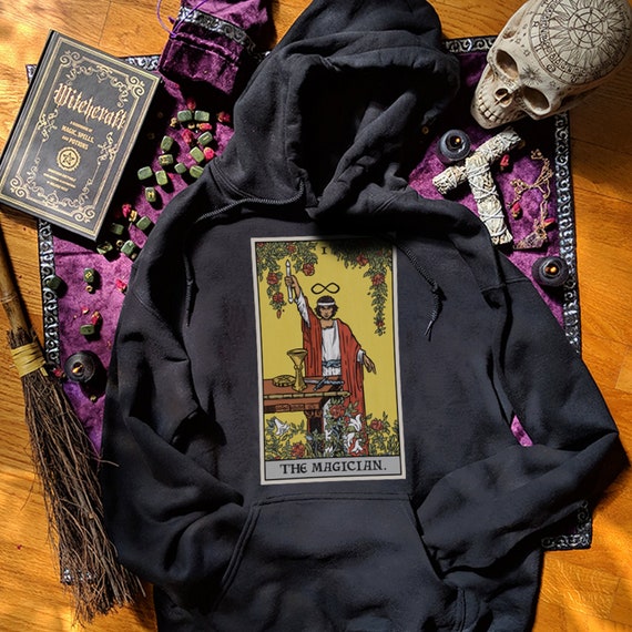 El mago Tarot carta sudadera con capucha Revival Tarot Major
