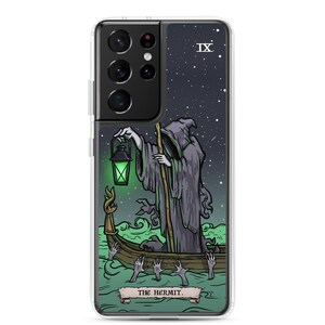 The Hermit Tarot Card Phone Case Samsung Galaxy S24 Plus Ultra S23 S22 S21 S20 FE S10 S10S10e Gothic Phone Case Spooky Phone Case Halloween image 9