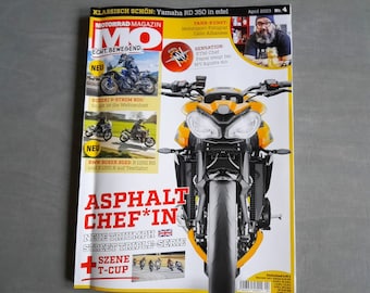MO Motorrad Magazin  4/2023| Suzuki V-Strom 800 die Weltneuheit | BMW Boxer 2023, Testfahrt | NEUE Trimupf