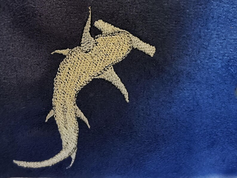 Sea creatures insects embroidery shrimp jellyfish nautilus anglerfish ONLY in combination with a product from my shop image 14