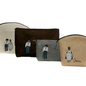 Kulturtasche / Schminktasche viele Größen mit Innenfächern und Außenfach möglich