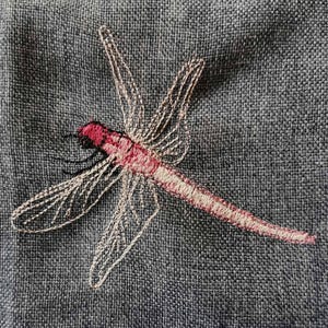 Sea creatures insects embroidery shrimp jellyfish nautilus anglerfish ONLY in combination with a product from my shop image 19