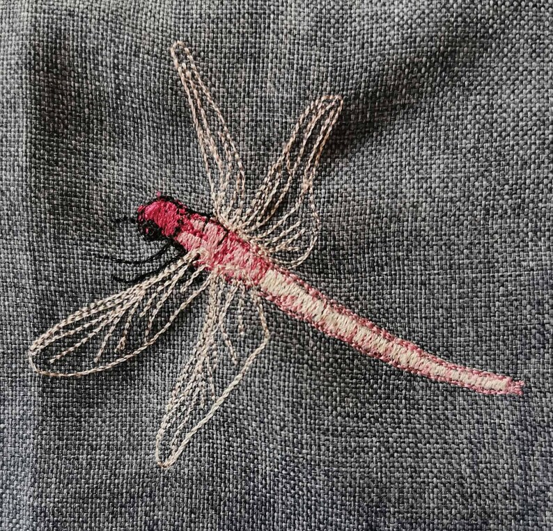 Sea creatures insects embroidery shrimp jellyfish nautilus anglerfish ONLY in combination with a product from my shop image 19