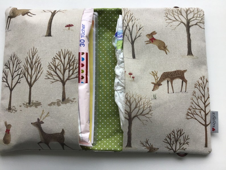 Diaper bag DEER/FOREST image 2