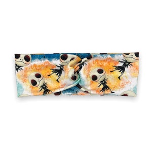 Skeleton Headband Adult; Stretch Headband; Halloween Headband; Comfortable Headband; Twist Headband