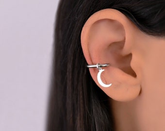 Spike Conch, Conch Hoop Earring, Conch Piercing Hoop, Conch With