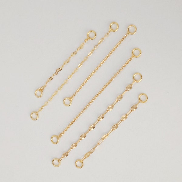 Bungelen gouden oorbel ketting charme, oorbel ketting, Helix ketting, kraakbeen ketting piercing, connector oorbel bijlage