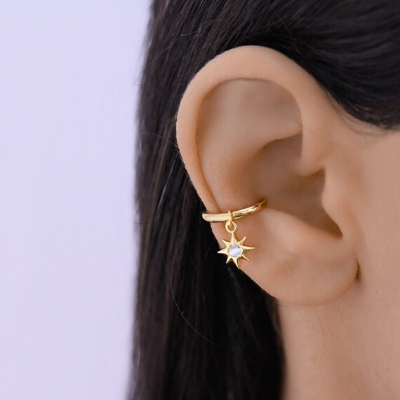 Star sale conch earring