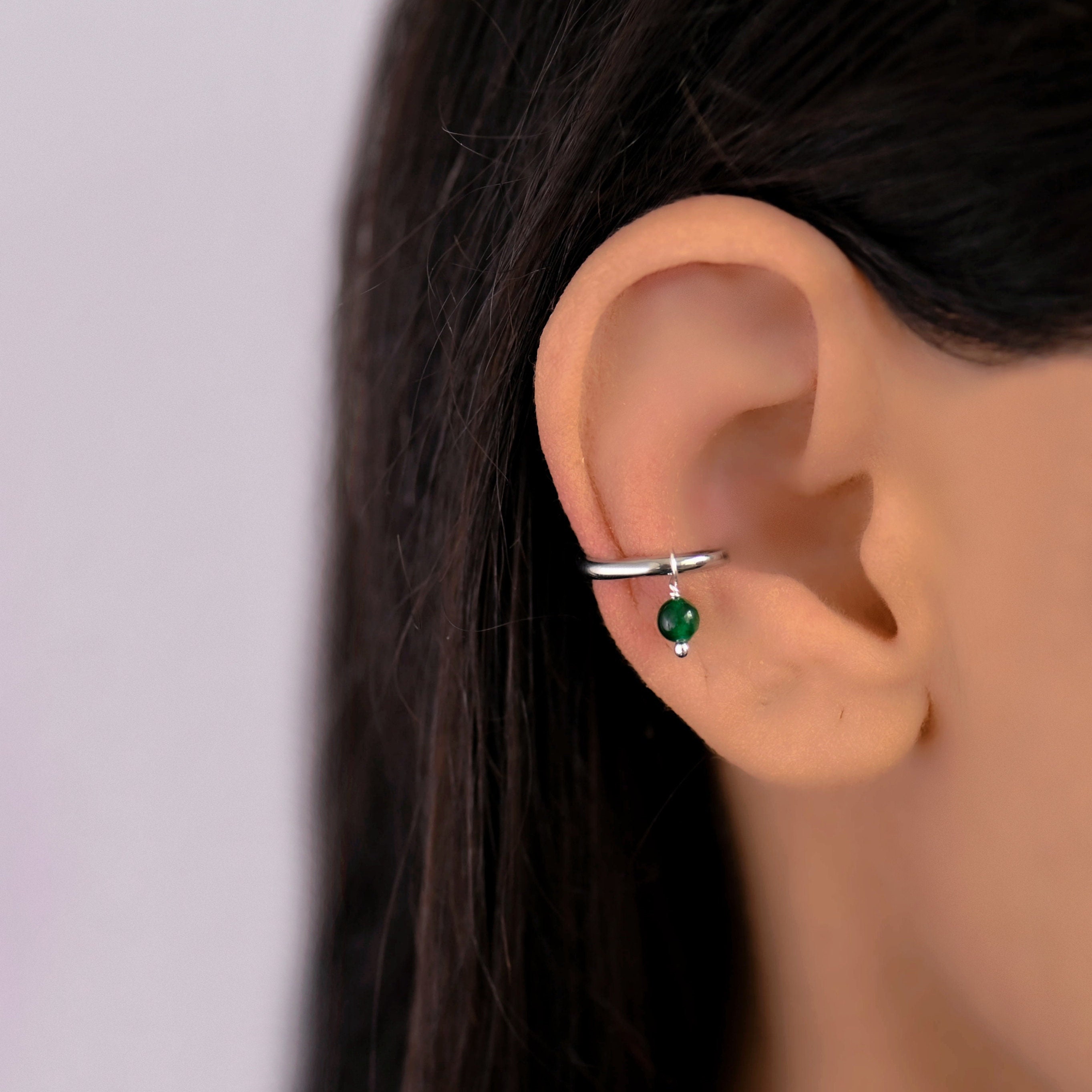 Conch Hoop Spike Charm, Conch Hoop Earring, Conch Piercing Hoop